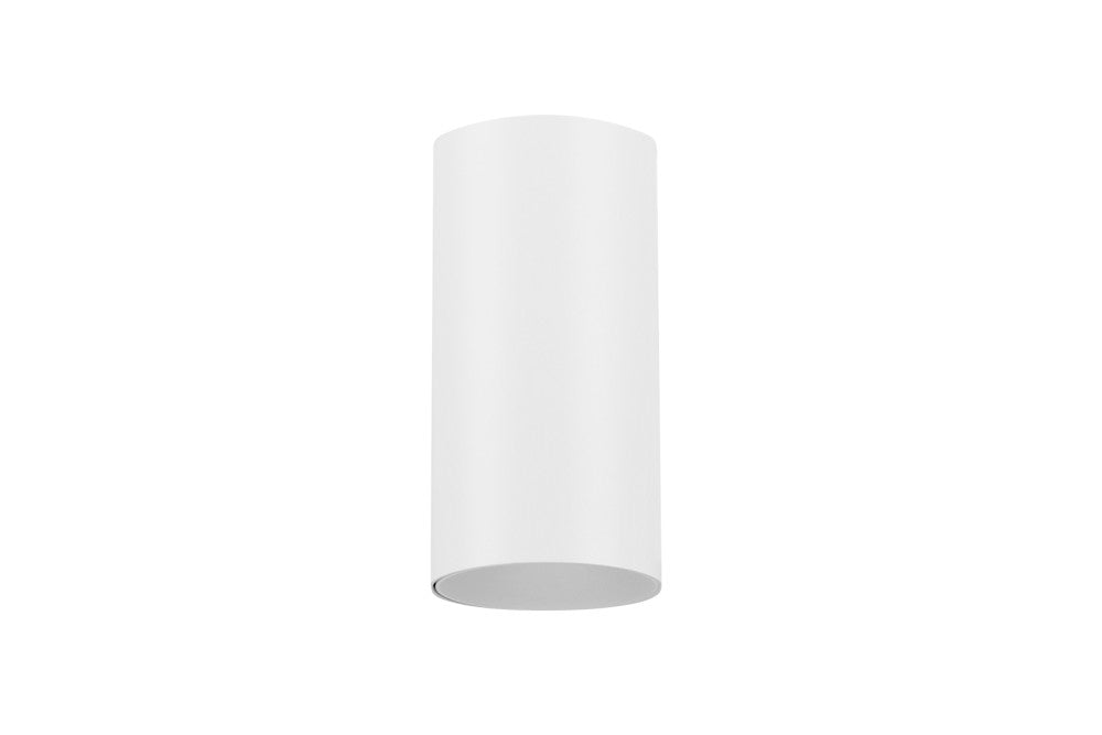 ACCENTPLUS SPOTLIGHT S2 65MM DIAMETER 130MM LENGTH GU10 LED FLUSH SURFACE MOUNTED WHITE FINISH - ILNEV038