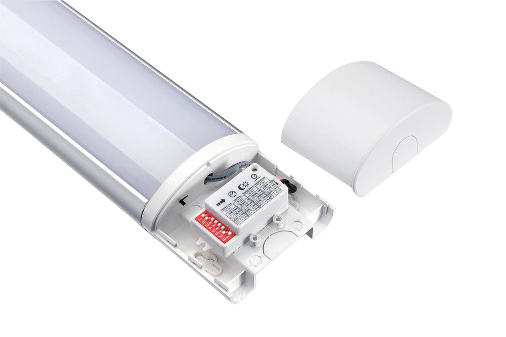 LIGHTSPAN SLIM II 4FT 40W 3000K4000K/6000K 120 BEAM 120LM/W NON-DIMM INTEGRAL EMERGENCY / SENSOR - ILBTF112