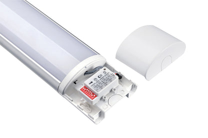 LIGHTSPAN SLIM II 4FT 40W 3000K4000K/6000K 120 BEAM 120LM/W NON-DIMM INTEGRAL EMERGENCY / SENSOR - ILBTF112