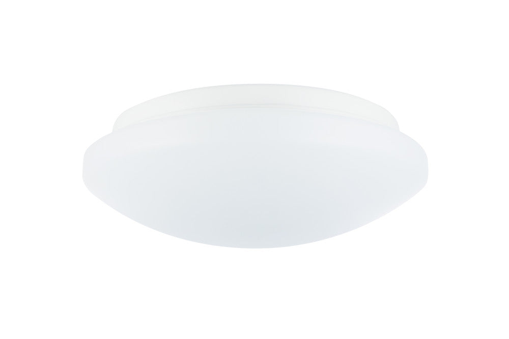 VALUE+ CEILING/WALL LED LIGHT 238MM DIA IP44 800LM 8W CCT ADJUSTABLE 3/4/5000K 120 BEAM NON-DIMM 100 LM/W - ILBHE092
