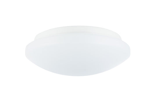 VALUE+ CEILING/WALL LED LIGHT 238MM DIA IP44 800LM 8W CCT ADJUSTABLE 3/4/5000K 120 BEAM NON-DIMM 100 LM/W - ILBHE092