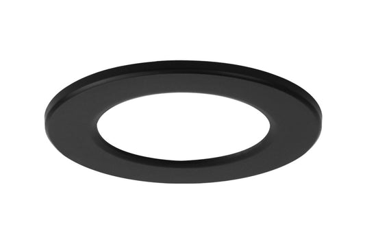 COMPACT ECO LED DOWNLIGHT BEZEL ACCESSORY MATT BLACK ROUND - ILDL68GA008