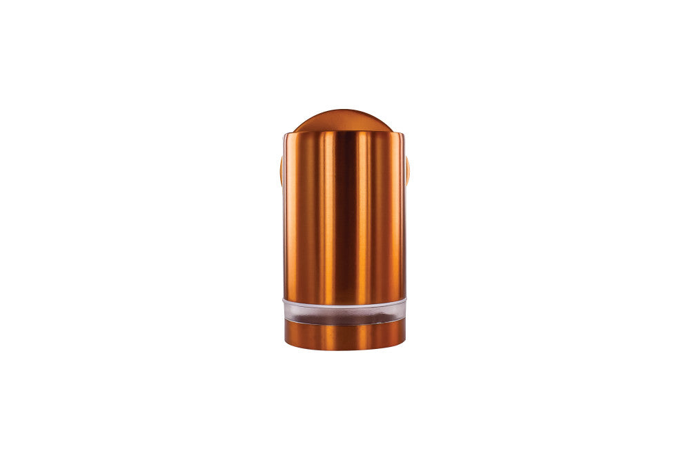 OUTDOOR STAINLESS STEEL DOWN WALL LIGHT IP65 1xGU10 COPPER INTEGRAL - ILDED040