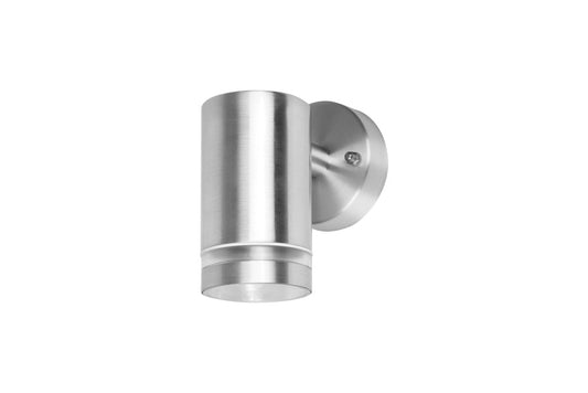 OUTDOOR STAINLESS STEEL DOWN WALL LIGHT IP65 1xGU10 STEEL INTEGRAL - ILDED038