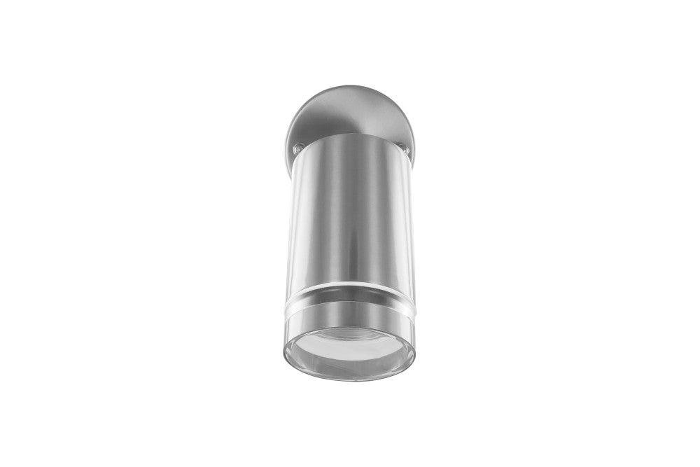 OUTDOOR STAINLESS STEEL ADJUSTABLE WALL SPOTLIGHT LIGHT IP65 1xGU10 STEEL INTEGRAL - ILDED053