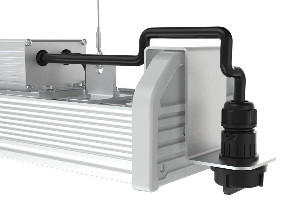 150W 0.6M VECTOR MAX LINEAR HIGH BAY IP44 IK10 27000LM 180LM/W 4000K 30x70° BEAM ZHAGA 18 PLUG-N-PLAY - ILHBL303