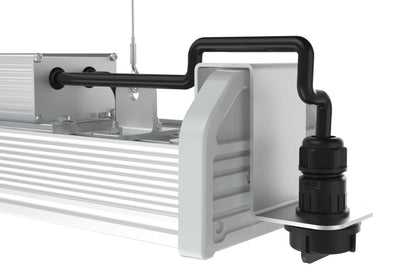 150W 0.6M VECTOR MAX LINEAR HIGH BAY IP44 IK10 27000LM 180LM/W 4000K 30x70° BEAM ZHAGA 18 PLUG-N-PLAY - ILHBL303