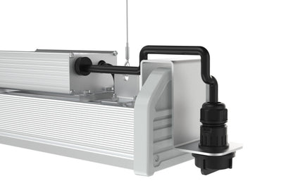 80W 0.3M VECTOR MAX LINEAR HIGH BAY IP44 IK10 14400LM 180LM/W 4000K 30x70° BEAM ZHAGA 18 PLUG-N-PLAY - ILHBL301