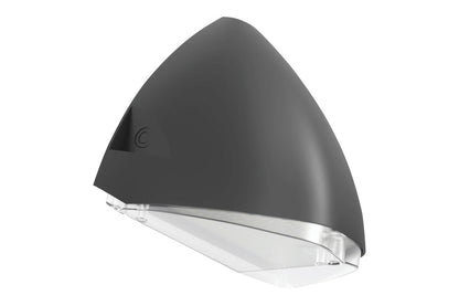 OUTDOOR MAXI COBRA WALL PACK COMPACT 3HR EM OPEN AREA 13/18/28W 1690LM to 3640LM 3000K/4000K 130LM/W IP65 ANTHRACITE - ILWPE001