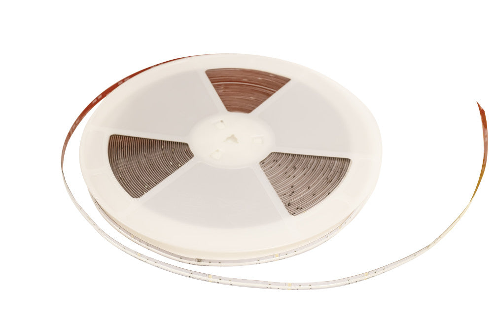 COB HIGH UNIFORMITY PRO STRIP IP20 30M REEL RGB+W 4000K 24V 15W/M 1344LED/M 12MM WIDTH BUILT-IN  STEEL LINING - 5M MAX RUN - ILSTRGBWA348E