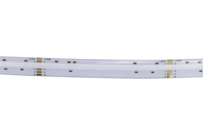 COB HIGH UNIFORMITY PRO STRIP IP65 5M PACK RGB+W 4000K 24V 15W/M 1344LED/M 12MM WIDTH BUILT-IN STEEL LINING - ILSTRGBWB346E