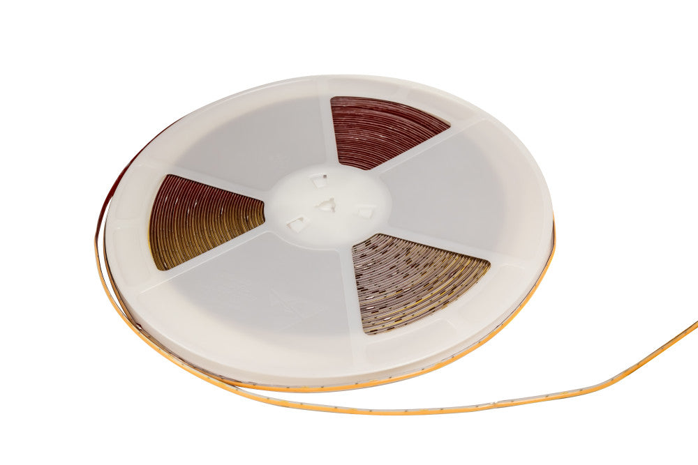 COB HIGH UNIFORMITY+ STRIP IP20 30M REEL 2700K 24V 10W/M 995LM/M CRI80 480LED/M 8MM WIDTH 5M MAX RUN - ILSTWHIA371E