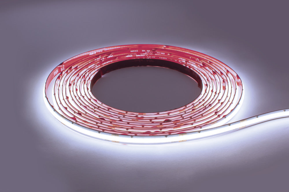 COB HIGH UNIFORMITY+ STRIP IP65 5M PACK 6500K 24V 10W/M 1146LM/M CRI80 480LED/M 10MM WIDTH 115 BEAM - ILSTWHIB370E