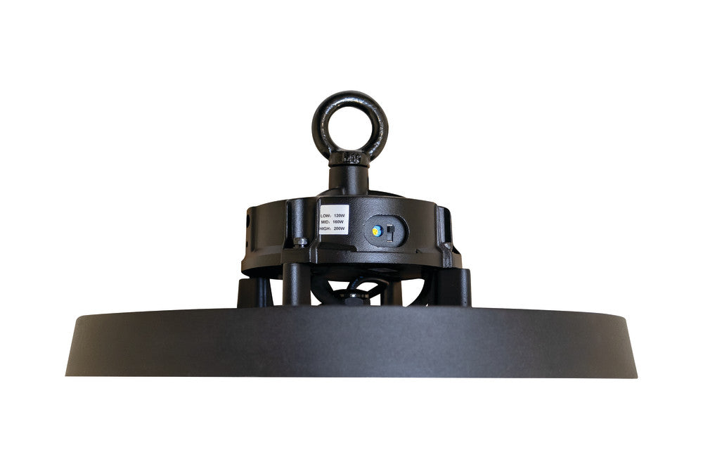 PERFORM PRO MAX CIRCULAR HIGH BAY 120W/160W/200W 70CRI 190LM/W IP65 IK08 38000LM 4000K 90° DIMMABLE ZHAGA 18 SENSOR READY - ILHBC352