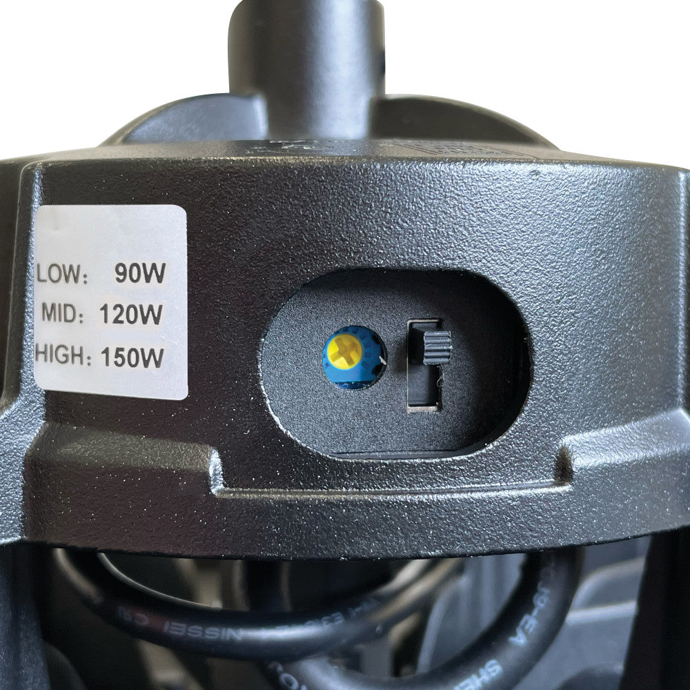 PERFORM PRO MAX CIRCULAR HIGH BAY 90W/120W/150W 80CRI 180LM/W IP65 IK08 26880LM 4000K 90° DIMMABLE ZHAGA 18 SENSOR READY - ILHBC351