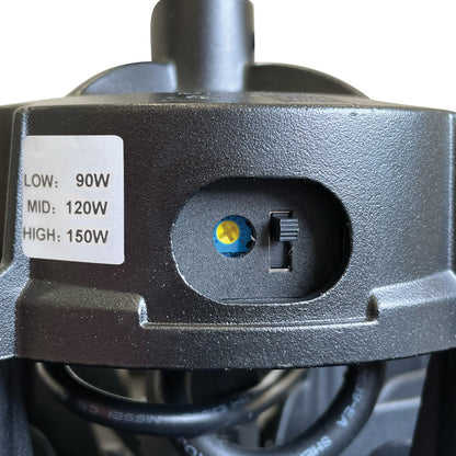 PERFORM PRO MAX CIRCULAR HIGH BAY 90W/120W/150W 80CRI 180LM/W IP65 IK08 26880LM 4000K 90° DIMMABLE ZHAGA 18 SENSOR READY - ILHBC351