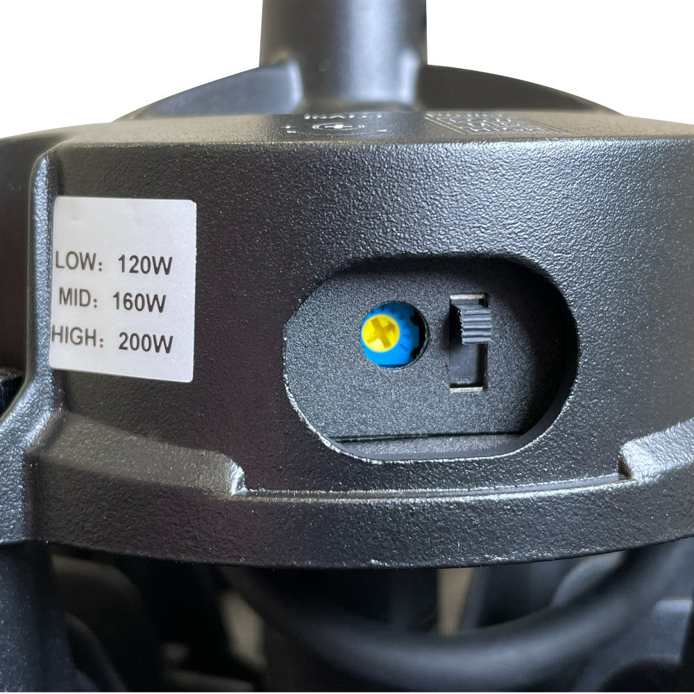 PERFORM PRO MAX CIRCULAR HIGH BAY 120W/160W/200W 70CRI 190LM/W IP65 IK08 38000LM 4000K 90° DIMMABLE ZHAGA 18 SENSOR READY - ILHBC352