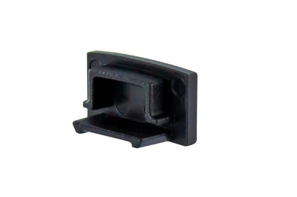 PROFILE ENDCAP WITHOUT CABLE ENTRY BLACK FINISH FOR ILPFS048B AND ILPFS049B - ILPFA051B