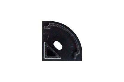 PROFILE ENDCAP WITH CABLE ENTRY BLACK FINISH FOR ILPFC046B AND ILPFC047B - ILPFA181B