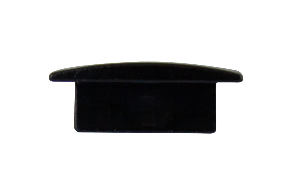 PROFILE ENDCAP WITHOUT CABLE ENTRY BLACK FINISH FOR ILPFR071B AND ILPFR072B - ILPFA074B