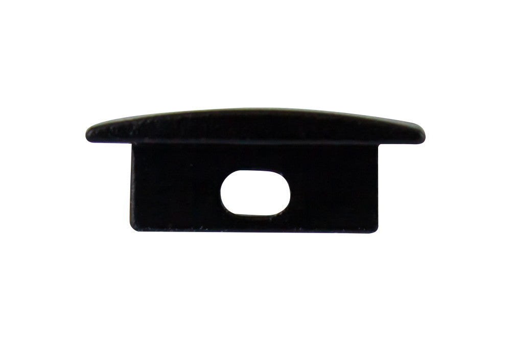 PROFILE ENDCAP WITH CABLE ENTRY BLACK FINISH FOR ILPFR071B AND ILPFR072B - ILPFA073B