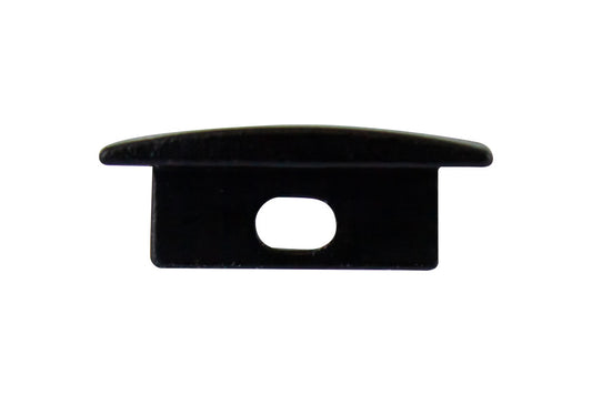 PROFILE ENDCAP WITH CABLE ENTRY BLACK FINISH FOR ILPFR071B AND ILPFR072B - ILPFA073B