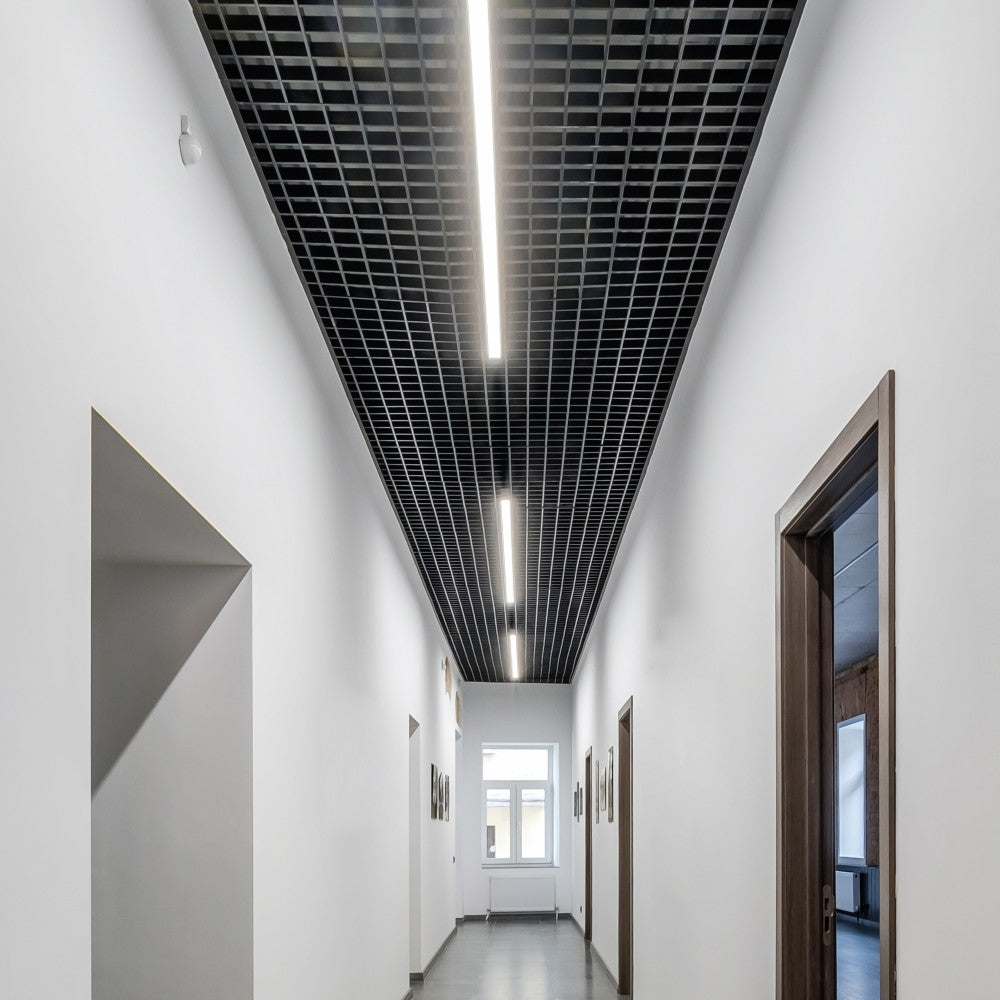 LIGHTSPAN+ PRO T8 BATTEN 4FT POWER & CCT ADJUSTABLE PWM FOR CORRIDOR SENSOR - 22/27/34/40W 3000/4000/6500K 2970-5800LM 145LM/W 120 BEAM LINKABLE  INTEGRAL - ILBTC165