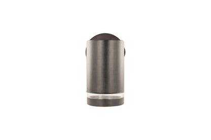 OUTDOOR STAINLESS STEEL DOWN WALL LIGHT IP65 1xGU10 ANTHRACITE GREY INTEGRAL - ILDED059