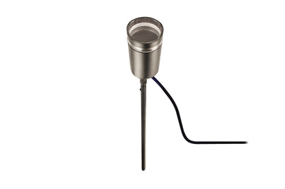 OUTDOOR STAINLESS STEEL SPIKE SPOTLIGHT IP65 1xGU10 ANTHRACITE GREY INTEGRAL - ILDED064