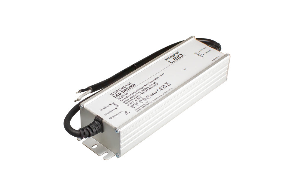 CONSTANT VOLTAGE DRIVER 216W 12VDC IP67 NON-DIMM 200-240V INPUT INTEGRAL - ILDRCVC131