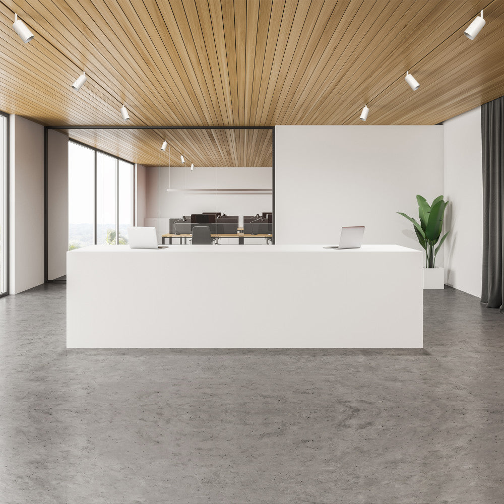 3FT SINGLE CIRCUIT TRACK STARTER KIT INCLUDING 3 X GU10 SPOTLIGHTS AND LIVE FEED AND END CAP WHITE FINISH - ILNEV048