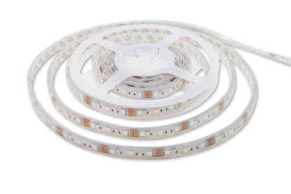 LED STRIP RGB IP65 10M PACK 24V 14.4W/M 590LM/M 60LED/M 12MM WIDTH 115 BEAM - MAX RUN 10M - ILSTRGBB380E