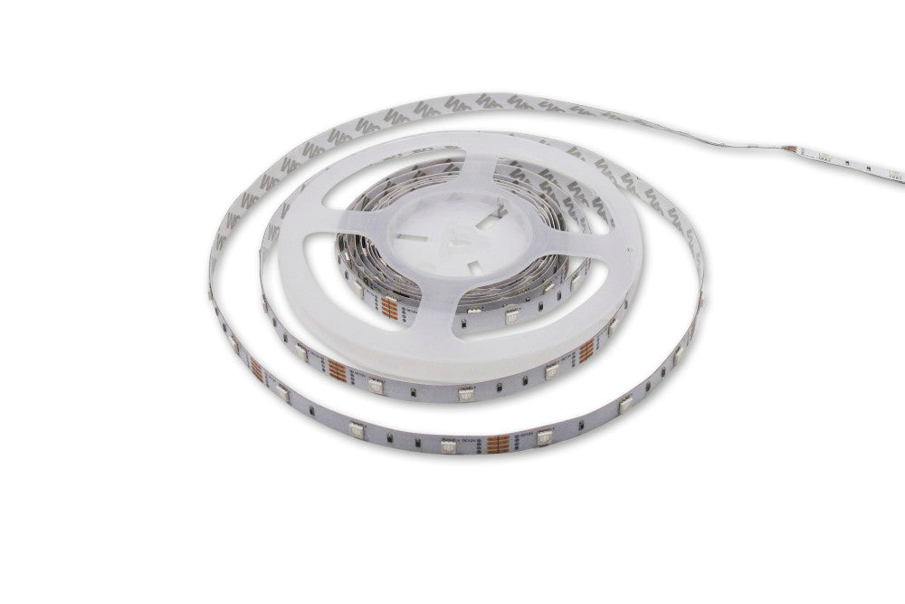 LED STRIP RGB+W 4000K IP20 5M PACK 24V 12W/M 370LM/M WHITE 60LED/M 12MM WIDTH 115 BEAM - MAX RUN 10M - ILSTRGBWA382E