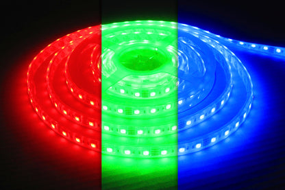 LED STRIP RGB+W 4000K IP65 5M PACK 24V 12W/M 350LM/M WHITE 60LED/M 12MM WIDTH 115 BEAM - MAX RUN 10M - ILSTRGBWB391E