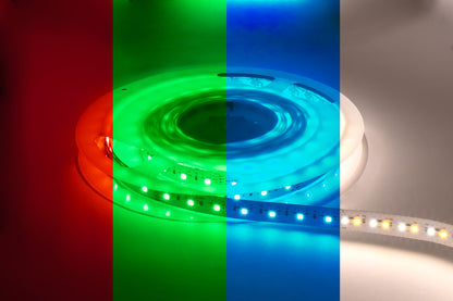 LED STRIP RGB+CCT 2700-6500K IP20 5M PACK 24V 15W/M 689LM/M WHITE 210LED/M 12MM WIDTH CRI90 115 BEAM - ILSTRGBCCTA398E