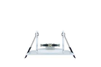 EVOFIRE FIRE RATED DOWNLIGHT 70MM CUTOUT IP65 WHITE SQUARE +GU10 HOLDER INTEGRAL - ILDLFR70D007