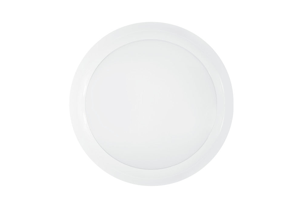 TOUGH SHELL PRO BULKHEAD 325MM DIA IP66 8/12/16W 3000/4000/6000K IK10 120 BEAM NON-DIMM WHITE 120LM/W - ILBHA070