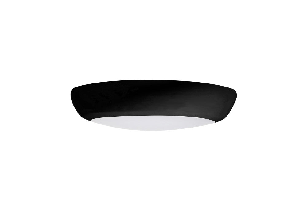 TOUGH SHELL PRO BULKHEAD 325MM DIA IP66 8/12/16W 3000/4000/6000K IK10 120 BEAM NON-DIMM BLACK 120LM/W - ILBHA075