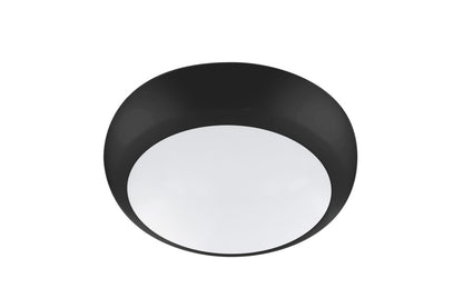TOUGH SHELL PRO BULKHEAD 325MM DIA IP66 8/12/16W 3000/4000/6000K IK10 120 BEAM NON-DIMM BLACK 120LM/W - ILBHA075
