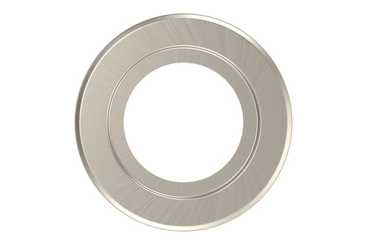 BEZEL EXTENDER RING FOR EVOFIRE MINI 43MM DOWNLIGHT 43-60MM CUTOUT 80MM DIAMETER - SATIN NICKEL - ILDLFR43D076