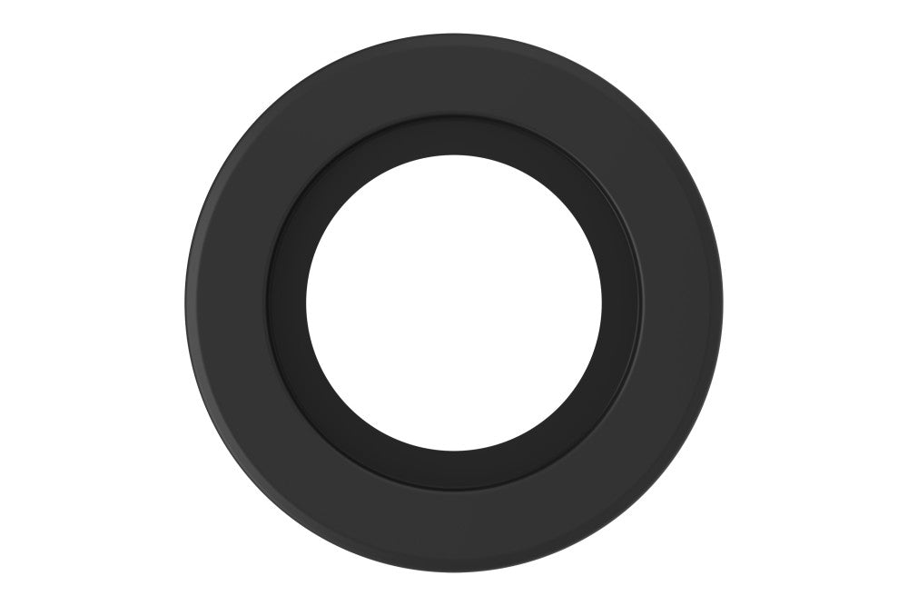 BEZEL EXTENDER RING FOR EVOFIRE MINI 43MM DOWNLIGHT 43-60MM CUTOUT 80MM DIAMETER - BLACK - ILDLFR43D080