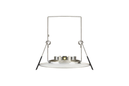 EVOFIRE FIRE RATED DOWNLIGHT 70MM CUTOUT 3PACK IP65 SATIN NICKEL ROUND +GU10 HOLDER & INSULATION GUARD INTEGRAL - ILDLFR70D004-3