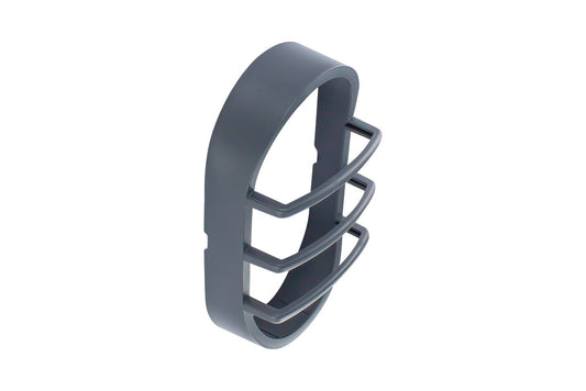 TOUGH SHELL COMPACT BULKHEAD 213X120MM ANTHRACITE GREY OVAL LOUVRE ACCESSORY - ILBHPA018