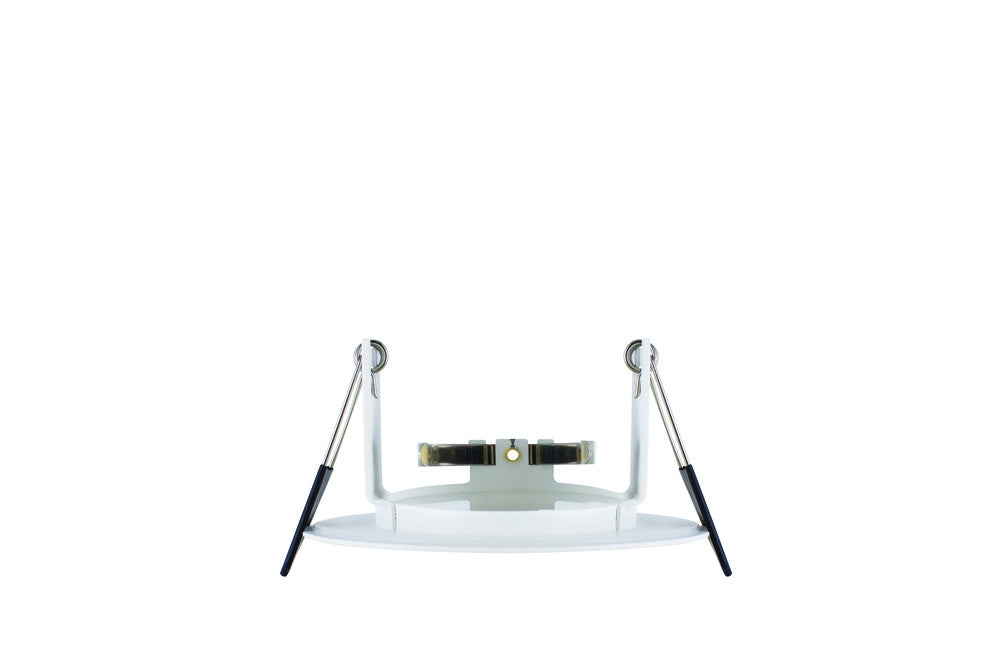 EVOFIRE FIRE RATED DOWNLIGHT 70MM CUTOUT IP65 WHITE ROUND +GU10 HOLDER INTEGRAL - ILDLFR70D001