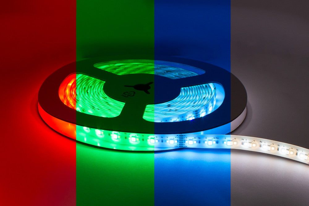 LED STRIP RGB+CCT 2700-6500K IP65 5M PACK 24V 15W/M 655LM/M WHITE 210LED/M 12MM WIDTH CRI90 115 BEAM - ILSTRGBCCTB401E