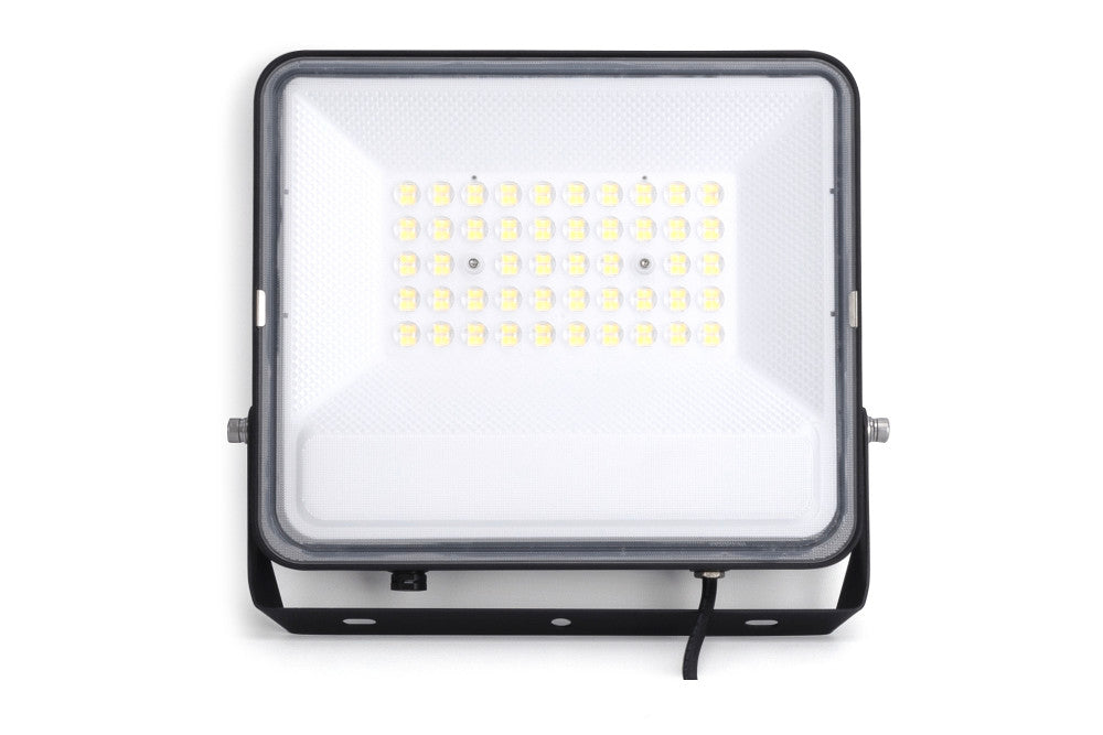 PRECISION PLUS 2 FLOODLIGHT PC LENS 150W 24000LM 3000K 90 BEAM 160LM/W IP65 IK08 INTEGRAL LED BLACK - ILFLF002