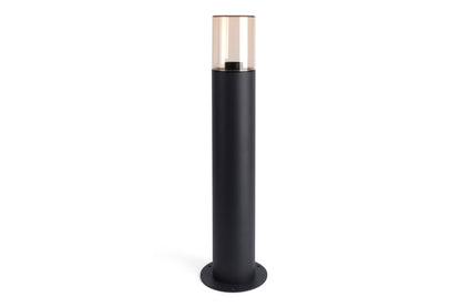 WINCHESTER OUTDOOR BOLLARD 600MM IP65 1xE27 DARK GREY INTEGRAL - ILBDB070