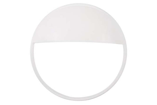 TOUGH SHELL COMPACT BULKHEAD 215MM DIA WHITE CIRCULAR EYELID ACCESSORY - ILBHPA009