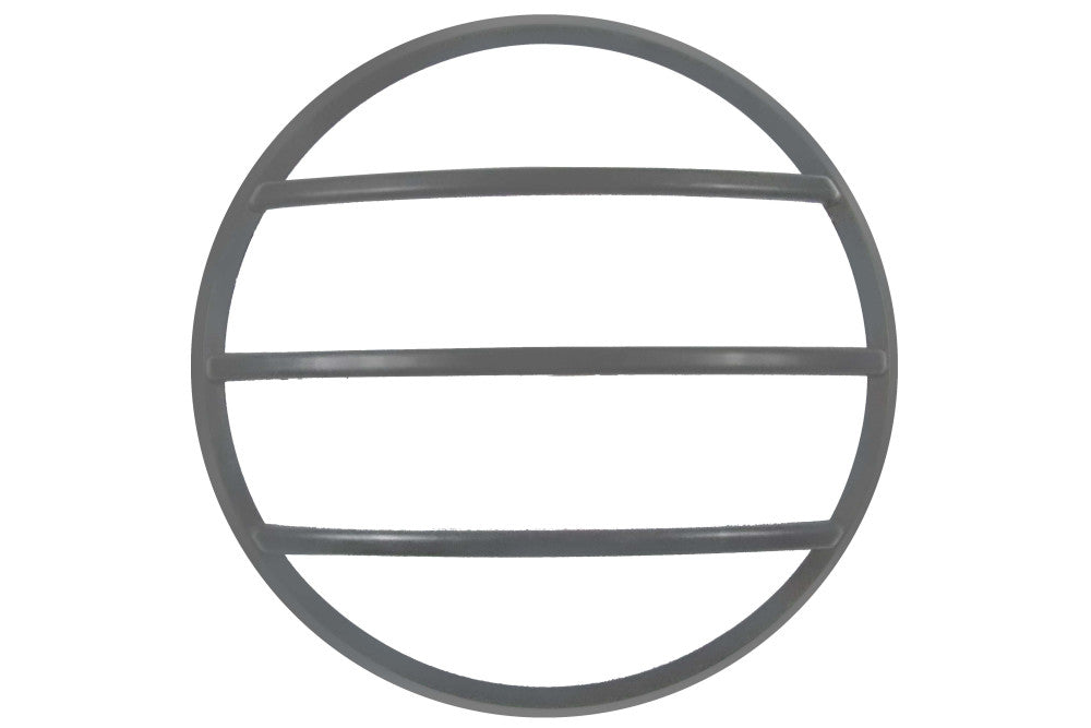 TOUGH SHELL COMPACT BULKHEAD 215MM DIA ANTHRACITE GREY CIRCULAR LOUVRE ACCESSORY - ILBHPA016