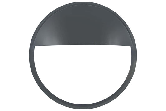 TOUGH SHELL COMPACT BULKHEAD 215MM DIA ANTHRACITE GREY CIRCULAR EYELID ACCESSORY - ILBHPA015